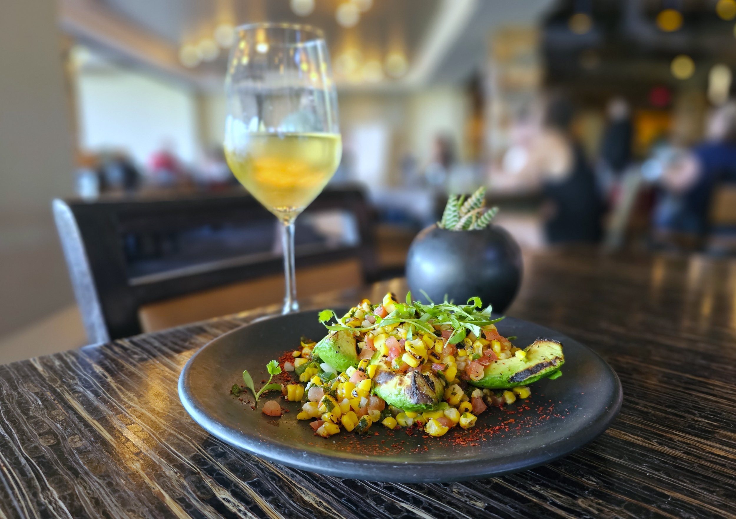 Avocado corn salad at Toro.jpg