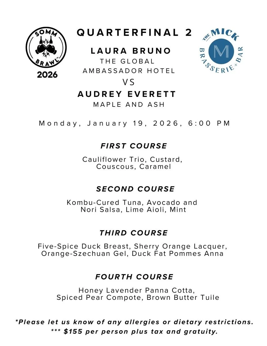 Somm Brawl at The Mick Brasserie