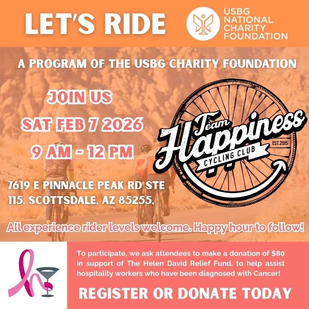 USBG Team Happiness Bike Ride