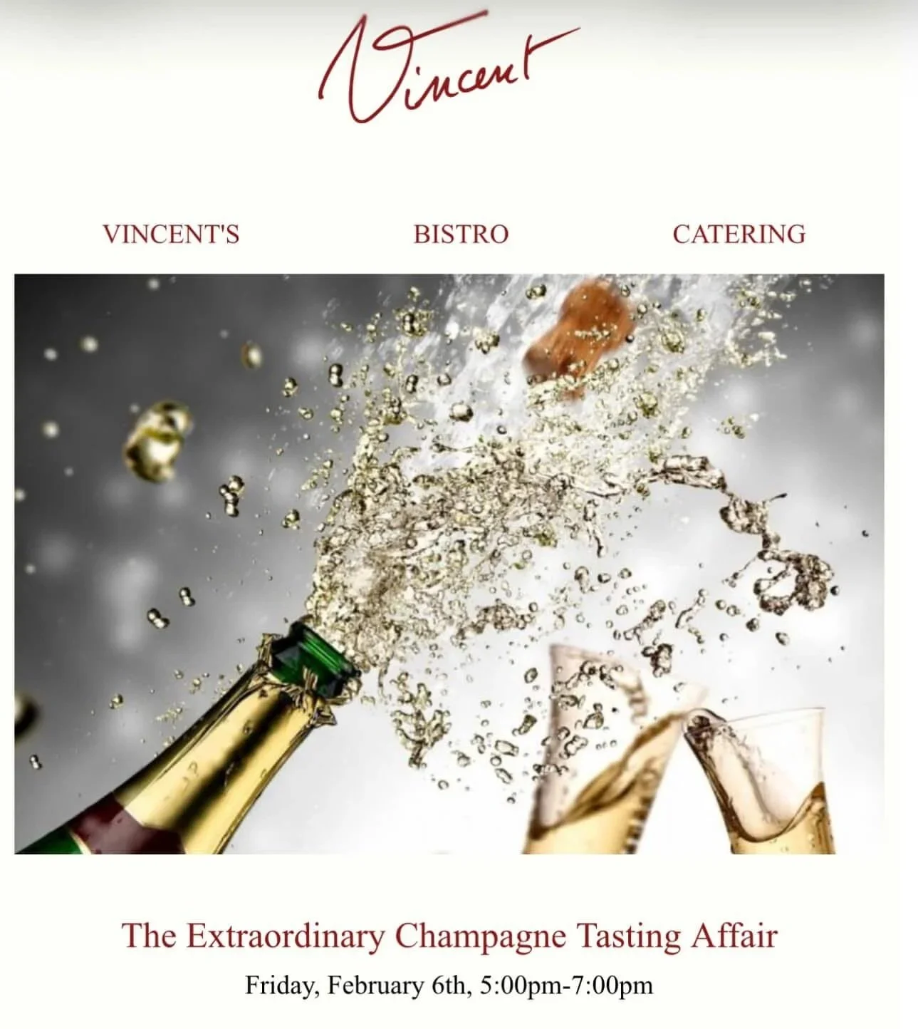 The Extraordinary Champagne Tasting Affair at Vincents on Camelback