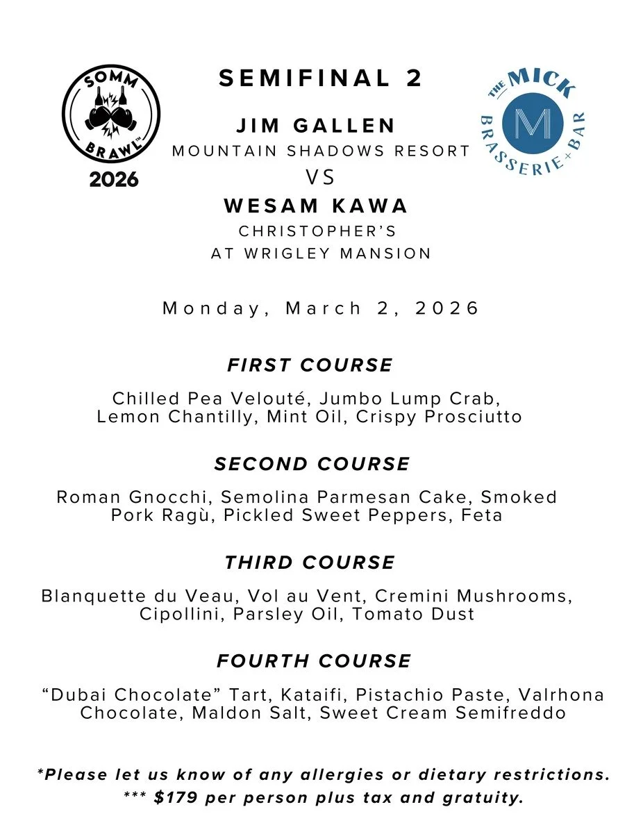 Somm Brawl Semifinals at The Mick