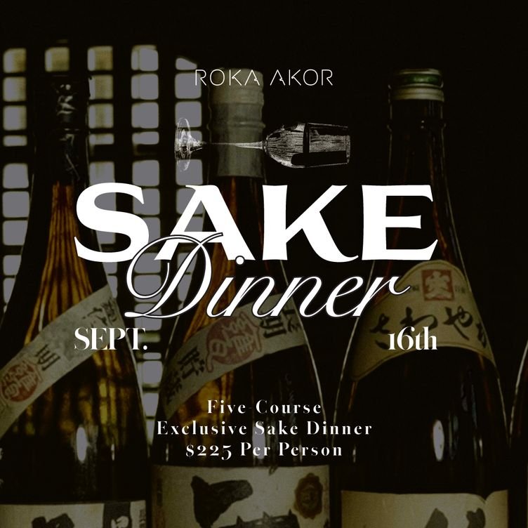 Roka Akor: Joto Sake Dinner