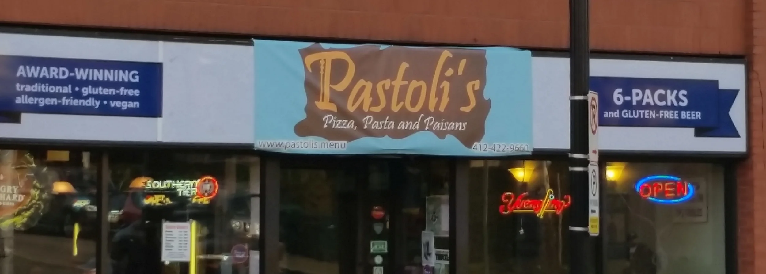 Pastoli's Pizza Pasta & Paisans!