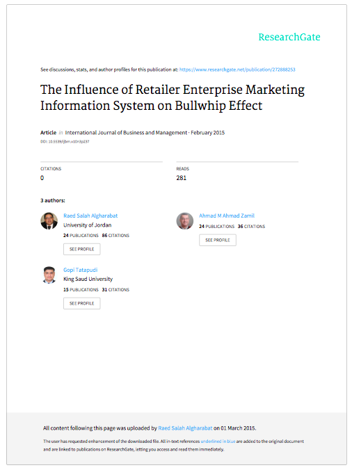 The Influence of Retailer Enterprise Marketing Information System on Bullwhip Effect.png