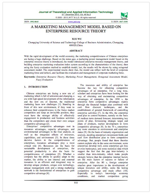 A Marketing Management Model Based on Enterprise Resource Theory.png
