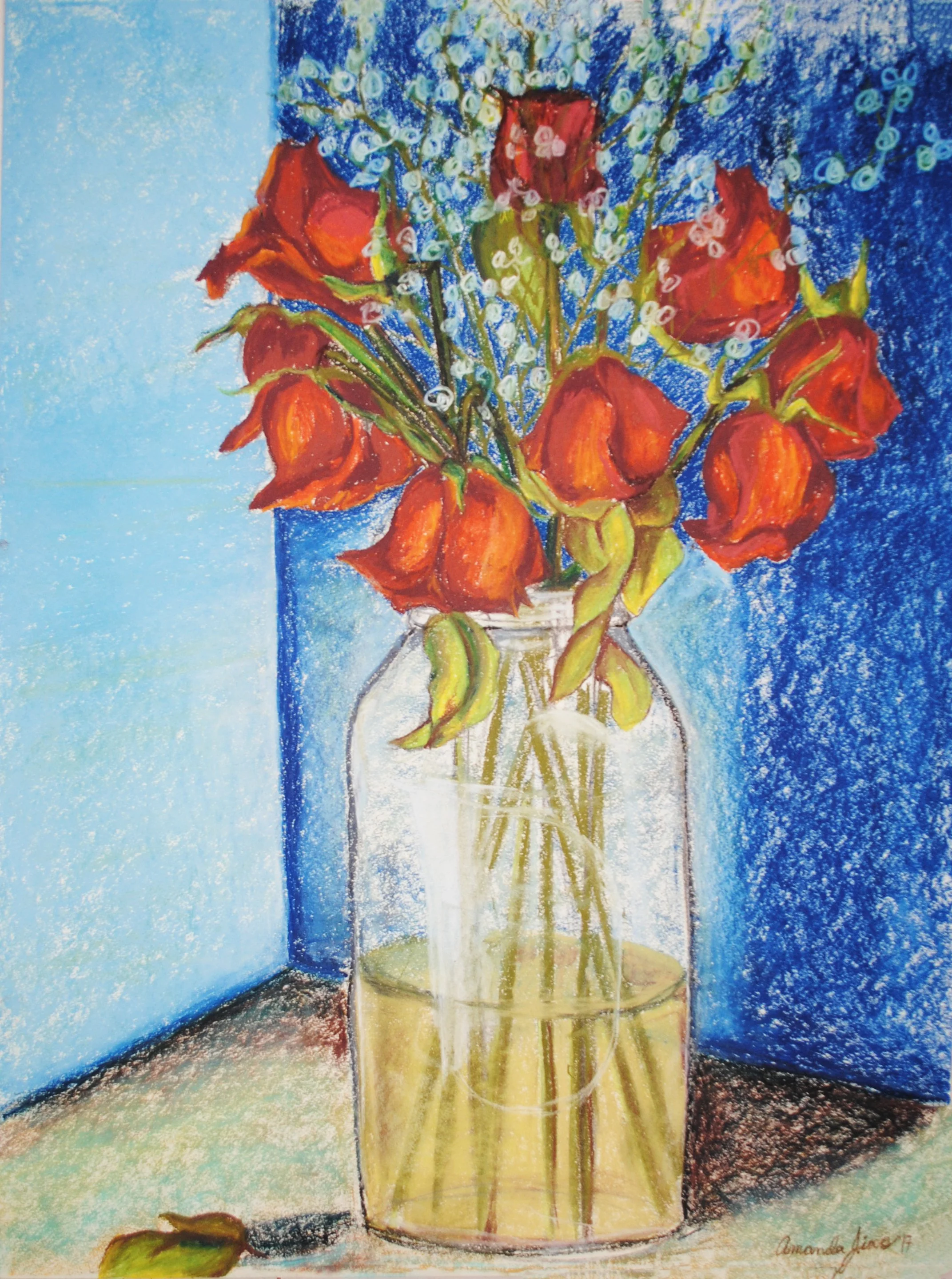 DeadRoses_24x18-OilChalkPastelonPaper-2017_amandaioco.jpg