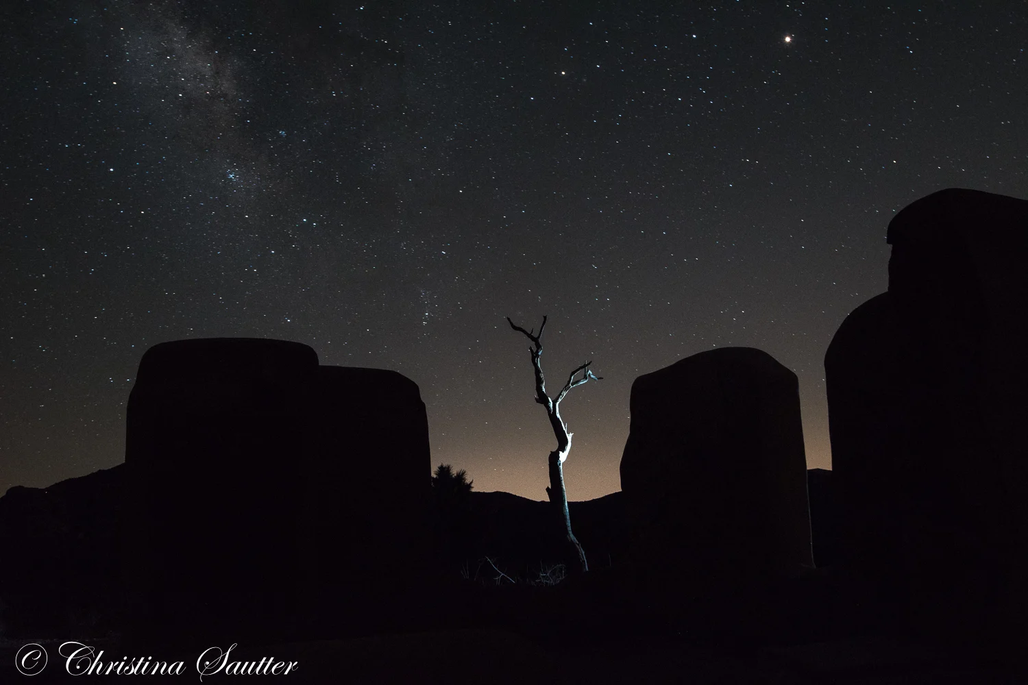 Milky Way over Ryan Ranch, Joshua Tree National Park
