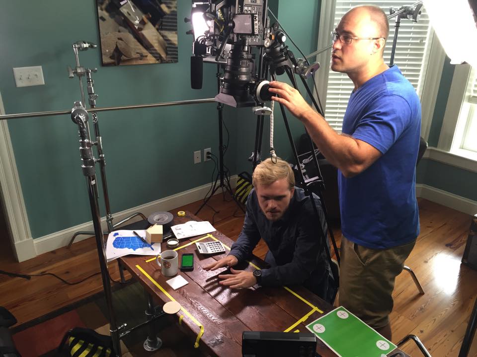 Getting ready for my future career as a hand model. Richard Bailey on Camera and Directing. 