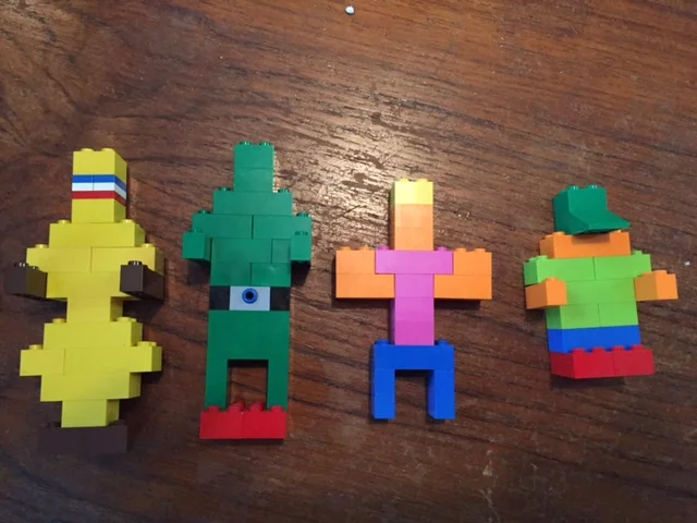 From L to R: Peanut, Pickle, Lazer, McSweats