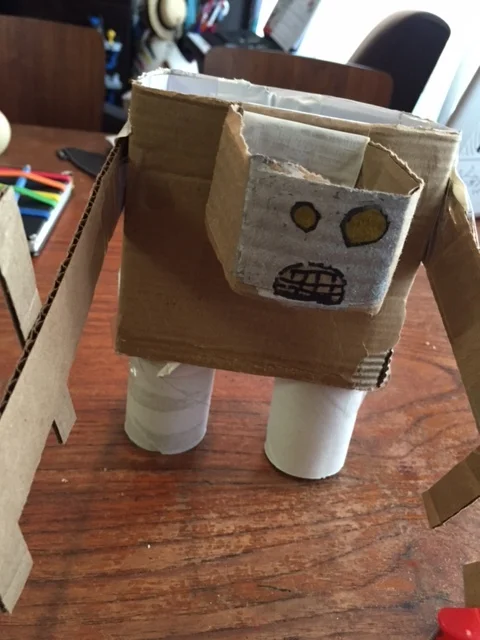 "Braaaaaaaaaaaaains! Robo-braaaaaaaaains!"