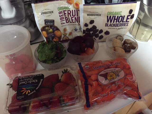 Not pictured: blueberries added at the last moment