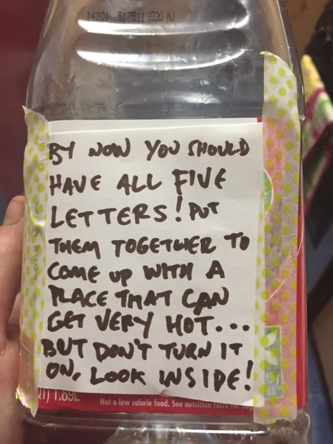 Have you been paying attention to each bird's letters?