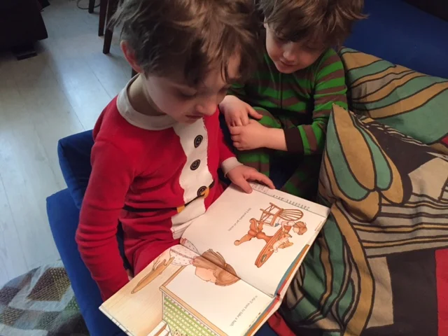 For real, this is the sort of reason to have more than one kid. It's like a ridiculous amount of work to get to this place, but then one day you find yourself there and you're like "yeah".