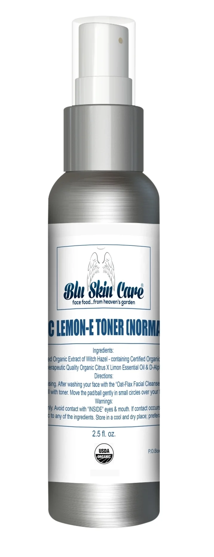 USDA CERTIFIED "ORGANIC LEMON-E TONER (NORMAL SKIN)"