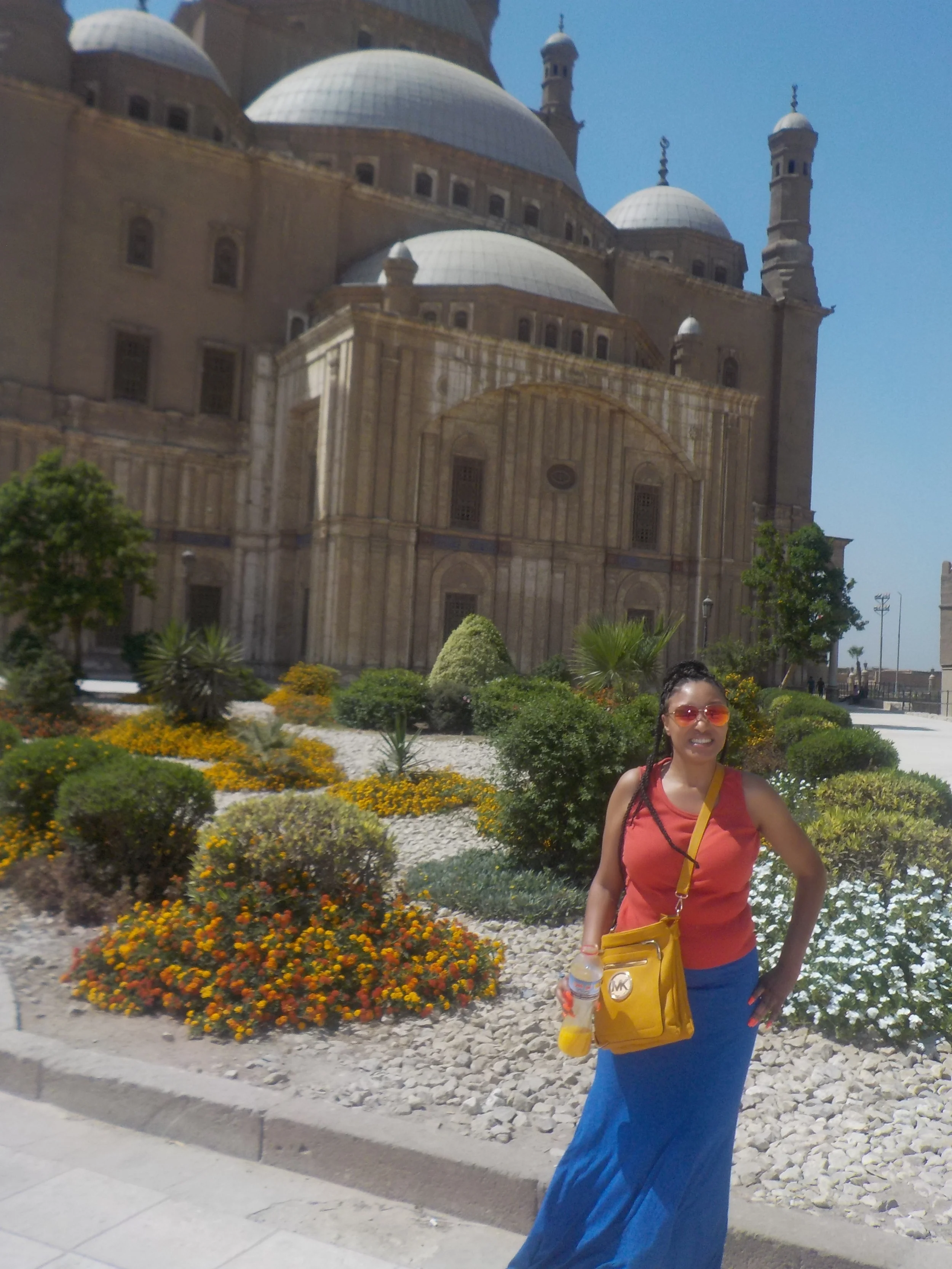 My niece La Tonya at the Cairo Citadel Date: Monday, June 13th, 2016