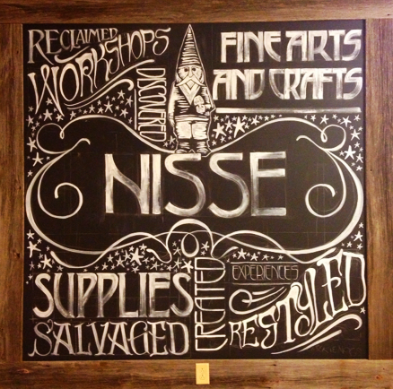 Nisse House of Art Mural/Signage