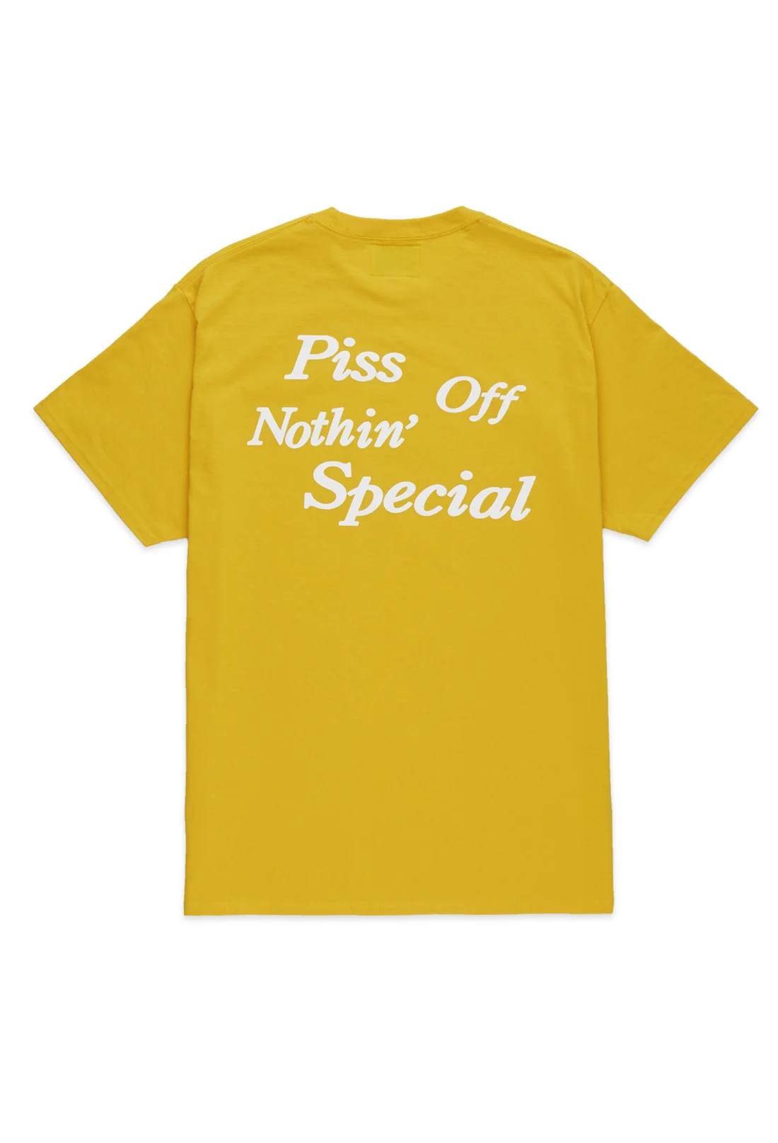 Piss Off Tee Yellow