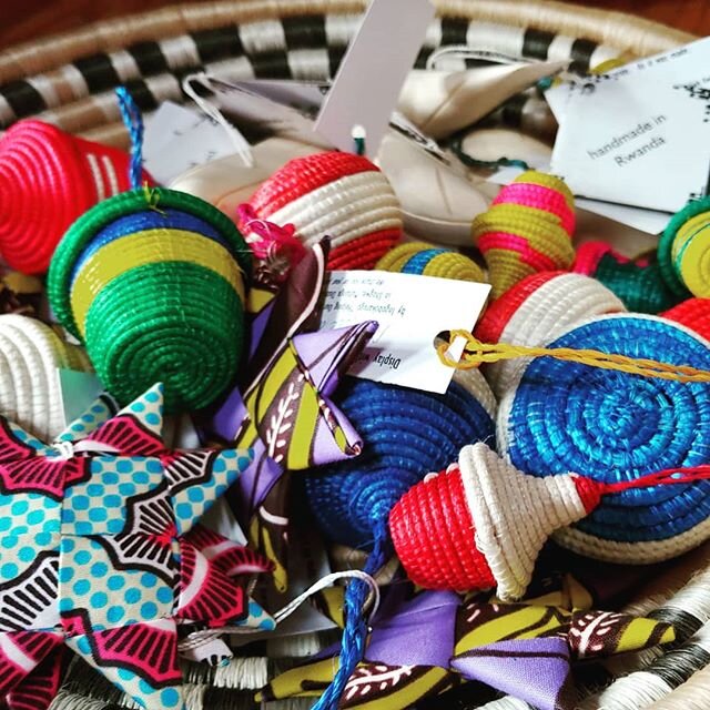 It's beginning to look a lot like Christmas! Look for these handmade in Rwanda ornaments in our stores in the next few weeks! Support Rwandan Social Enterprise when you shop at Bourbon this holiday season!