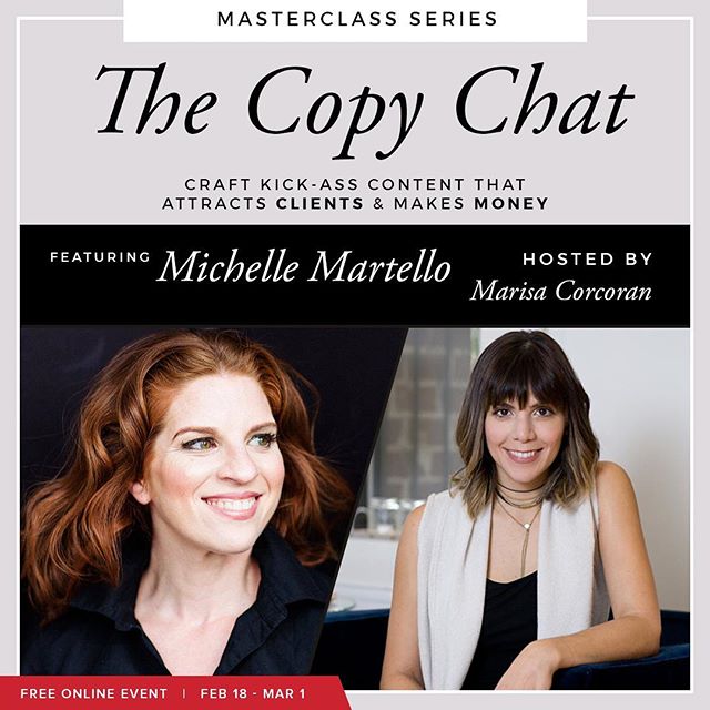 💥What You Need To Know About The Marriage Of Copy + Design💥
.
Ever work on your website copy, course content, or freebie and then have ZERO idea how to communicate how you want it to look?..
.
Meet Michelle Martello of @minimadesigns - she&rsquo;s 