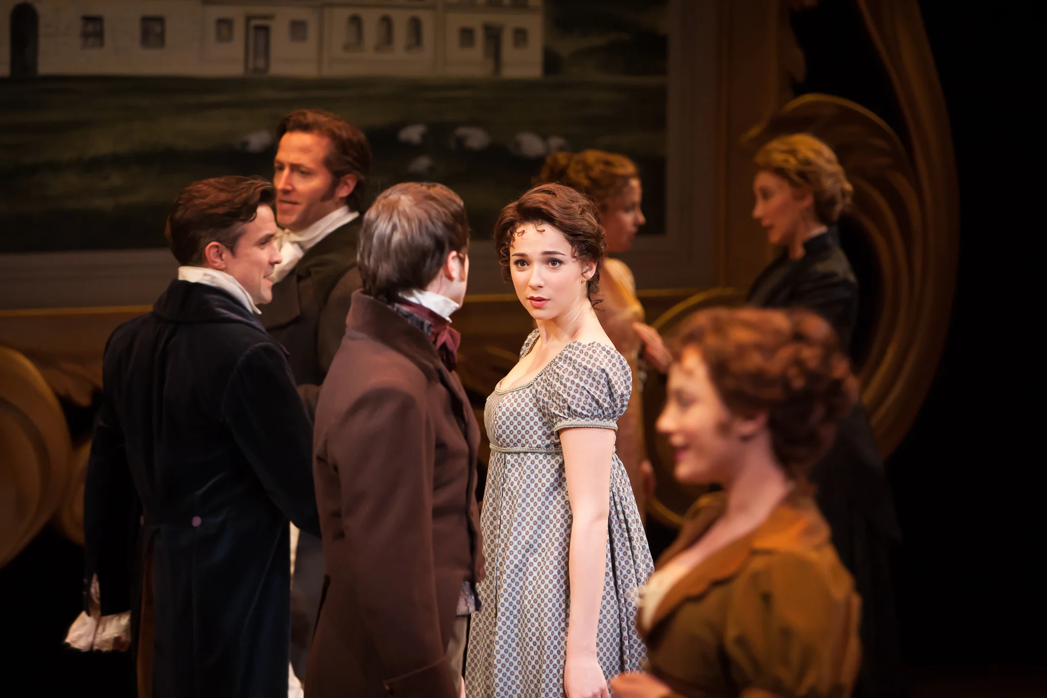 Denver Center Theatre Company's World Premiere production of SENSE & SENSIBILITY. Production Photographer Jennifer Koskinen | Merritt Design Photo