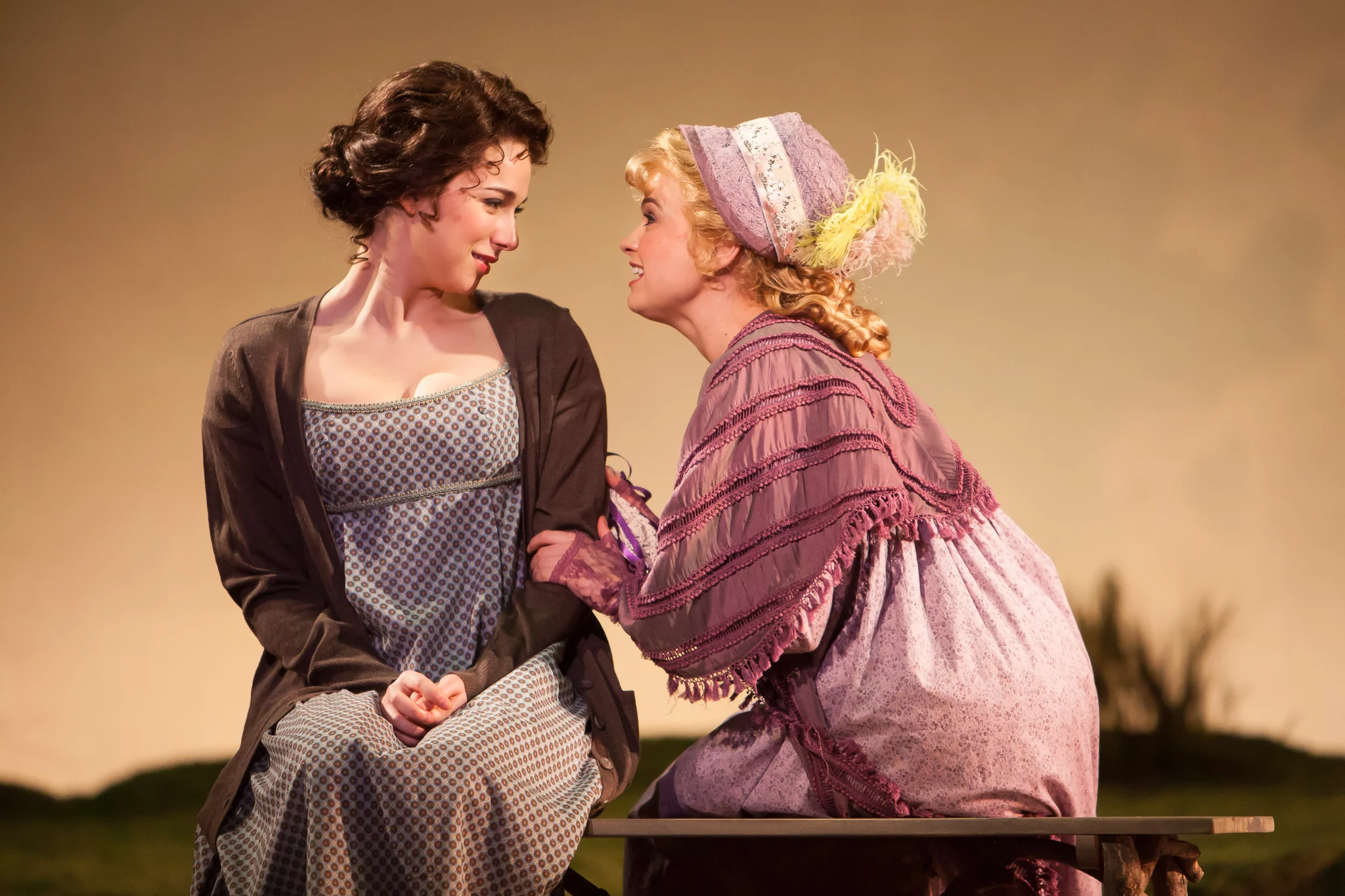 Denver Center Theatre Company's World Premiere production of SENSE & SENSIBILITY. Production Photographer Jennifer Koskinen | Merritt Design Photo