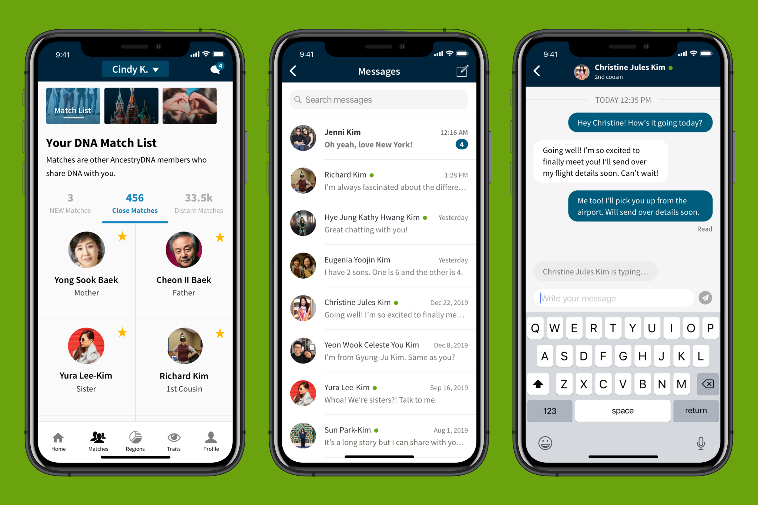Ancestry Messaging