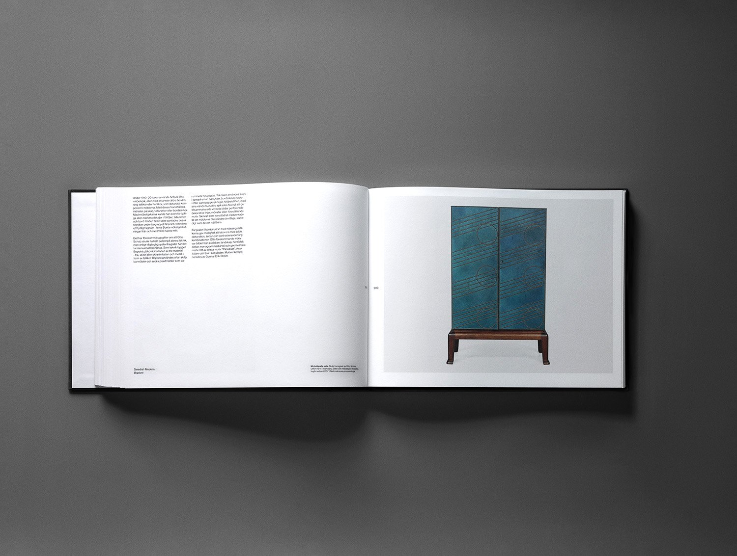 Book about furniture and interior designer Otto Schulz