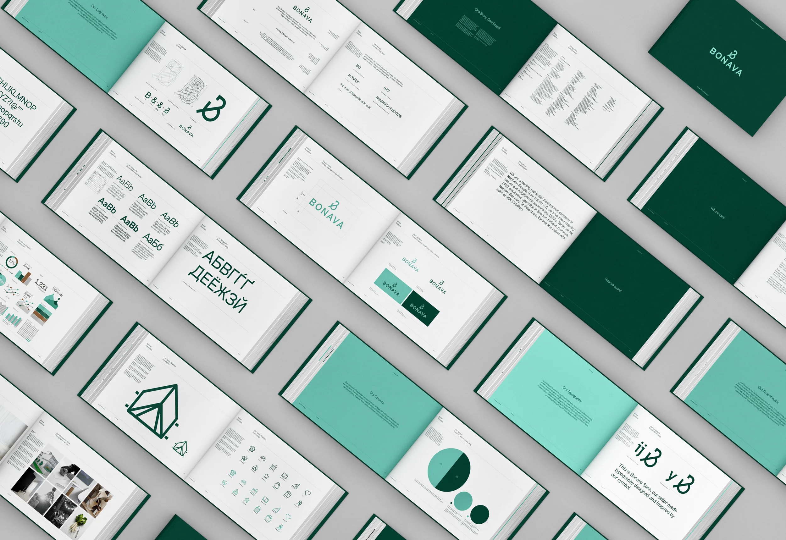 Bonava Custom Made Typeface