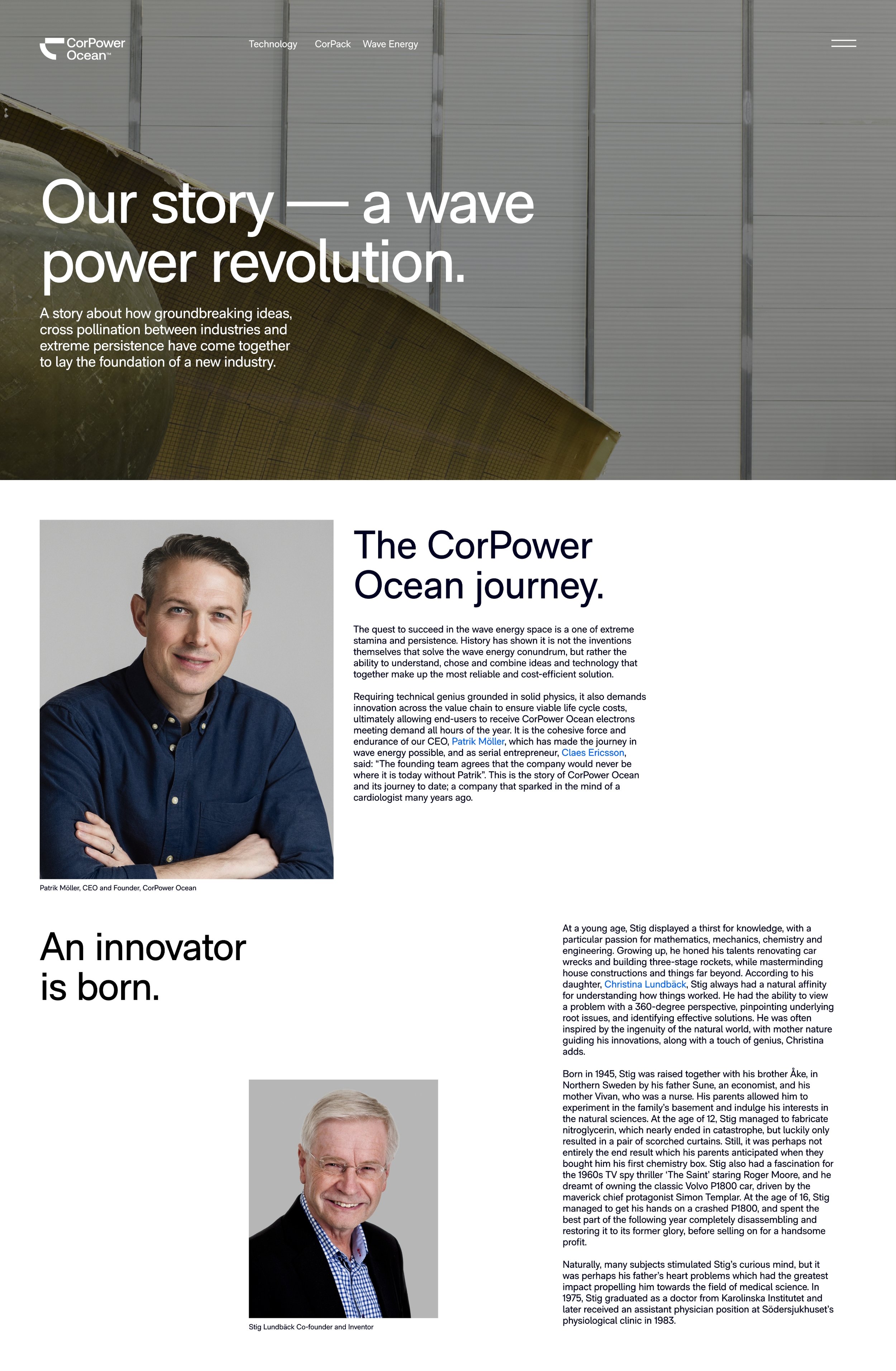 CorPower Ocean Brand Identity