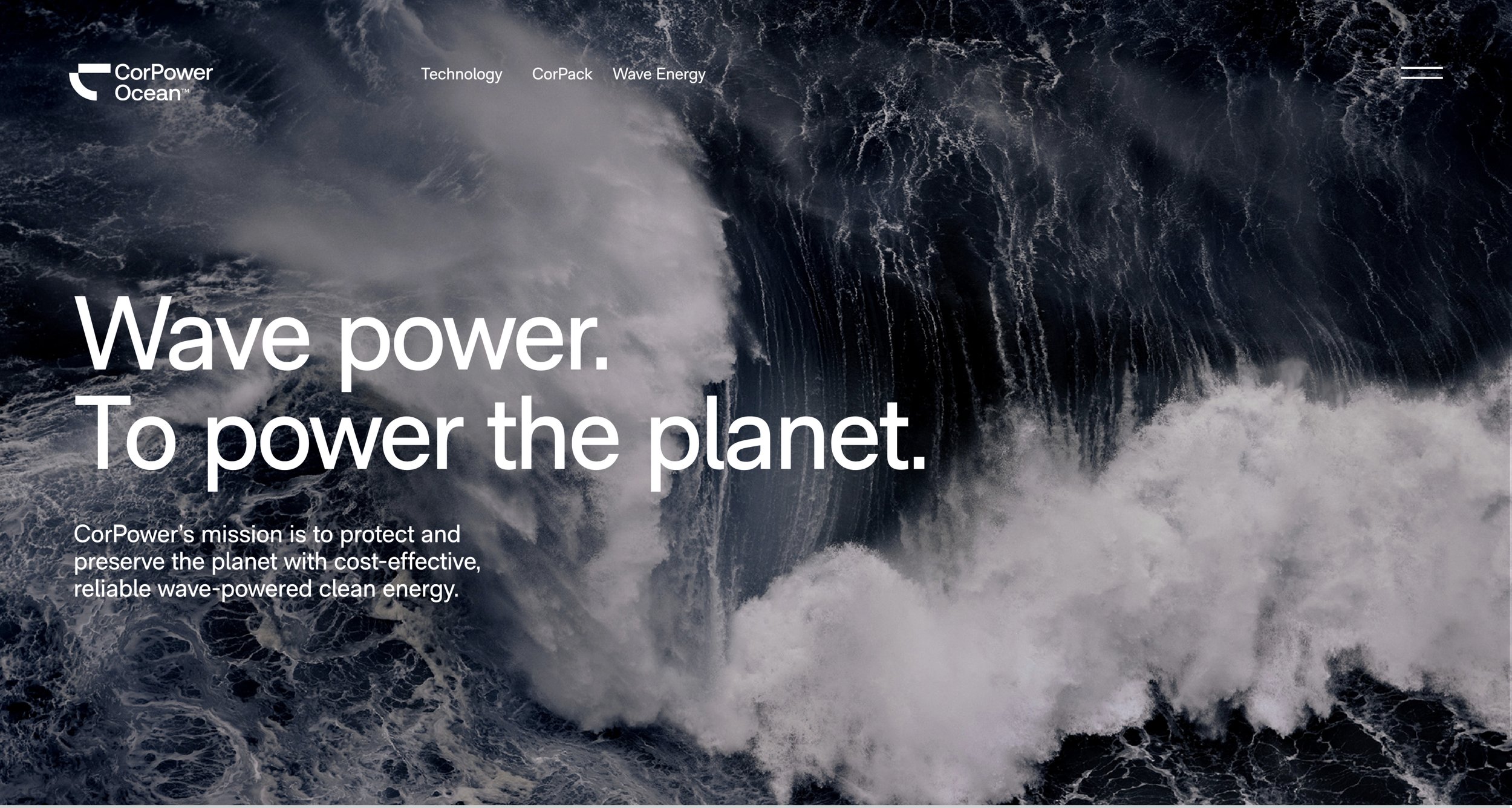 CorPower Ocean Brand Identity