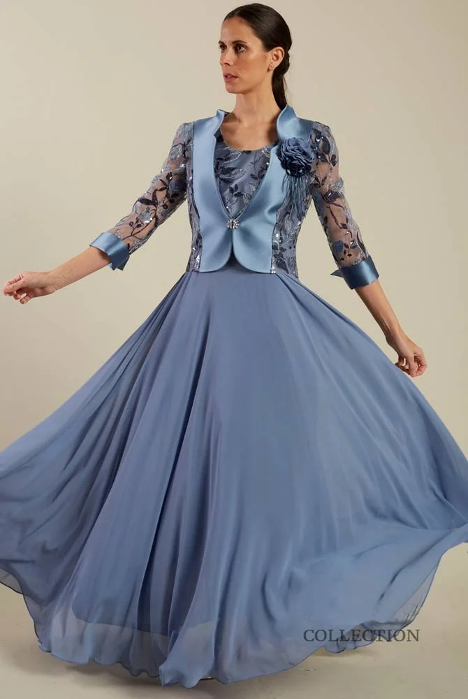  Lang kjole model 1913 - 3.400 kr 