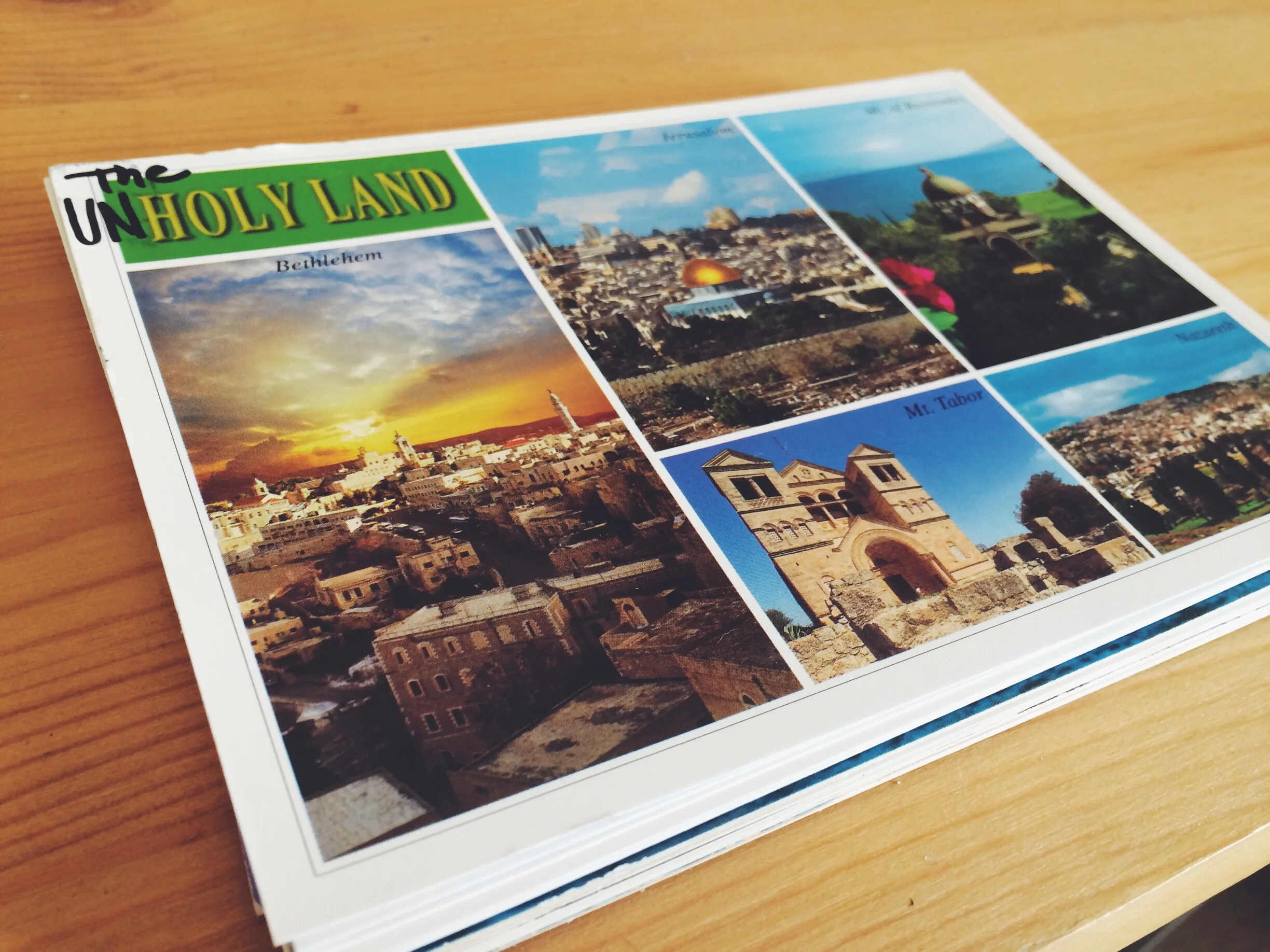 #unholyland stay tuned.