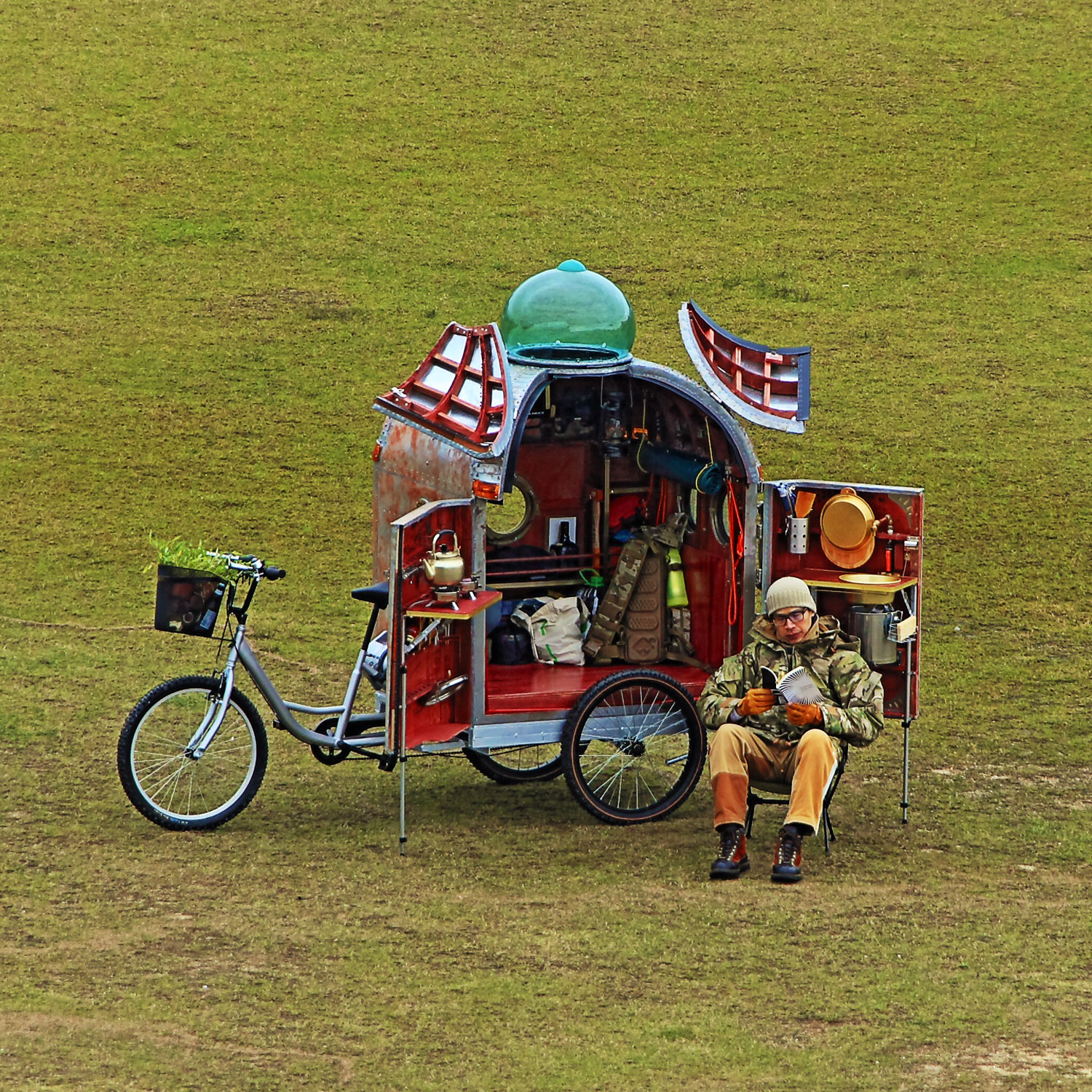    Wandering Space (Camper Bike) 流浪太空號 (露營車)   