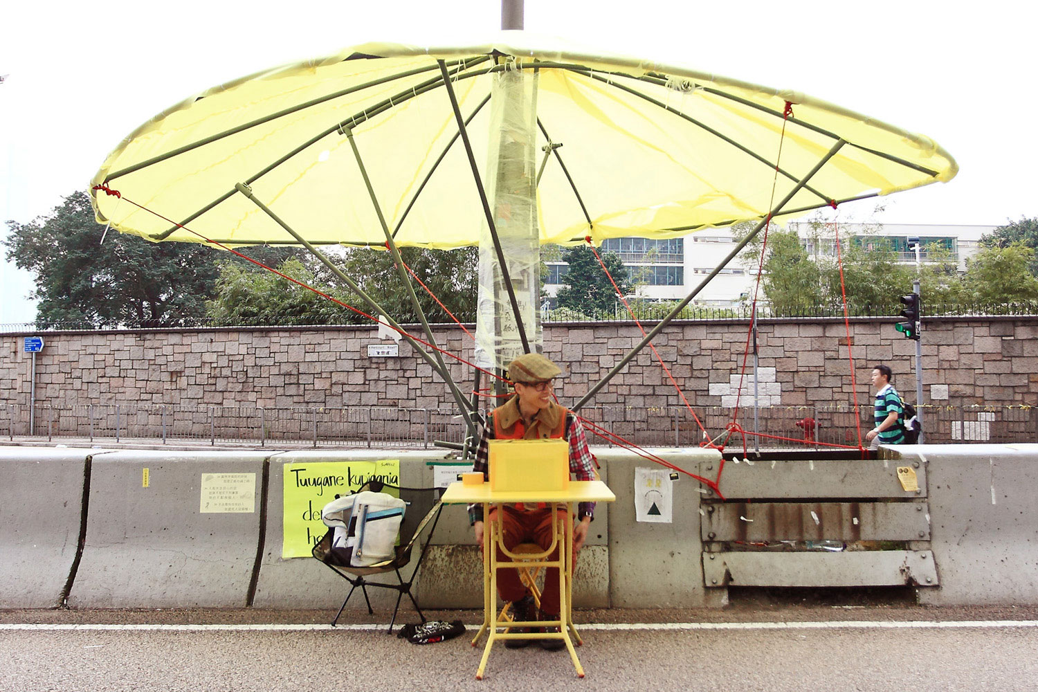    Umbrella Movement Human Protraiture 雨傘人像   