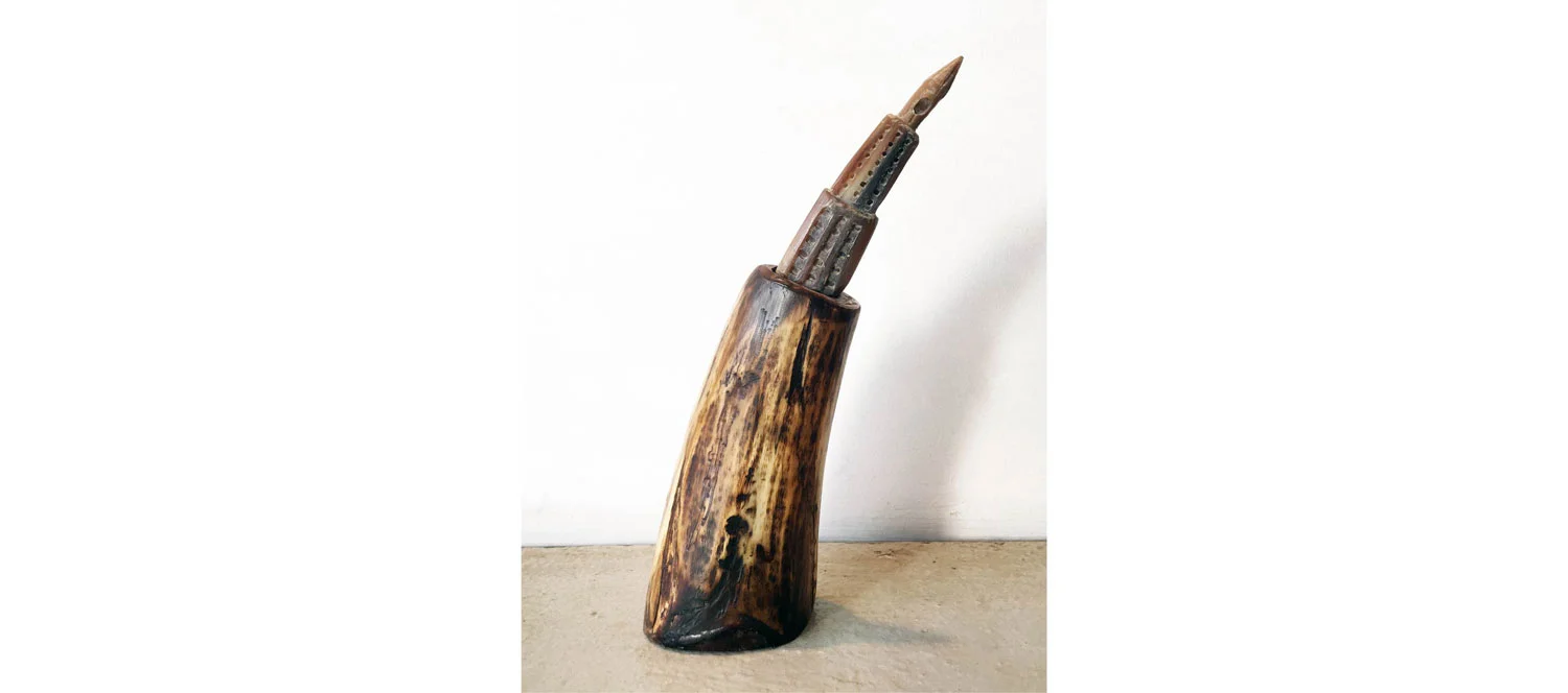 Drift City Cow Horn Knife