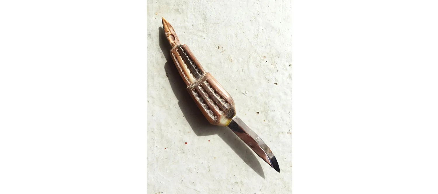 Drift City Cow Horn Knife