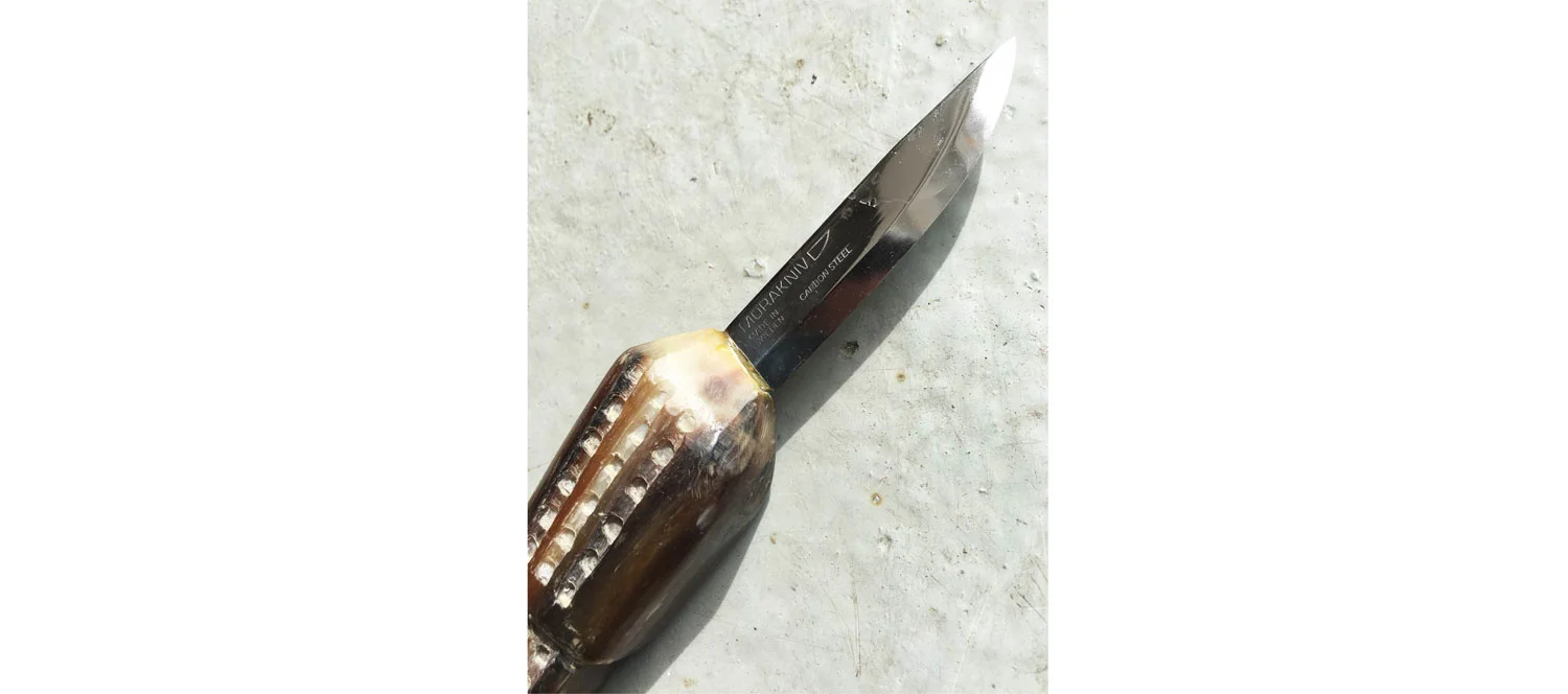 Drift City Cow Horn Knife