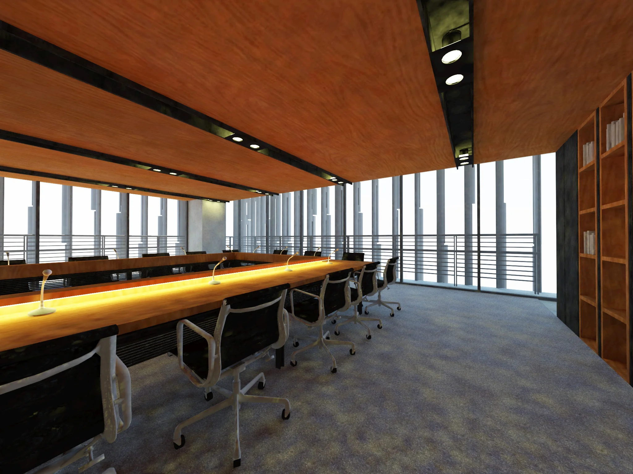 人文館西側三樓哲學系會議室及辦公室