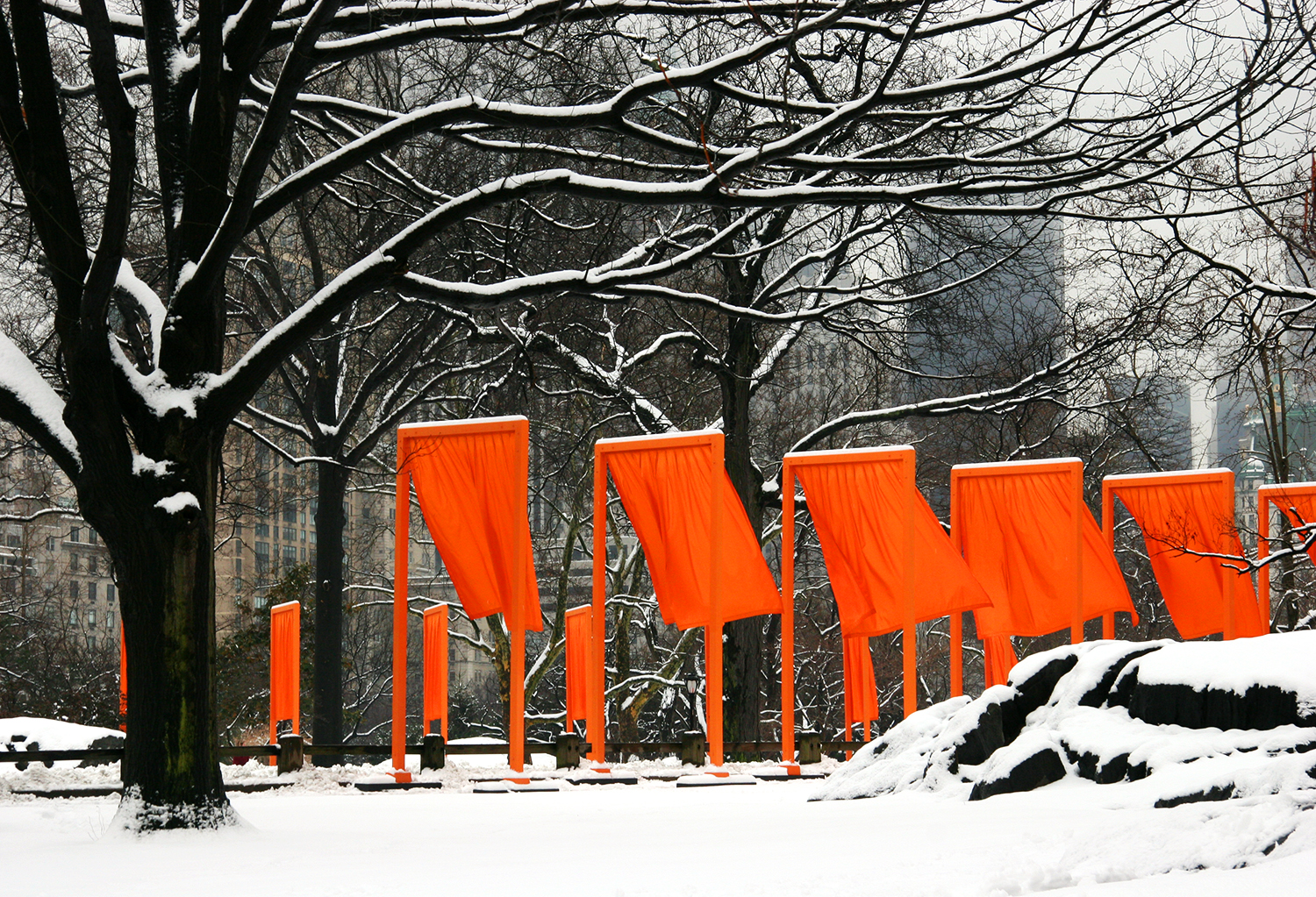 'The Gates,' Central Park, New York