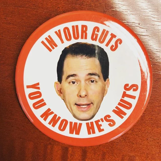 Found this gem in @mdberg54 &lsquo;s office today and think we need to bring it back.
#tonyevers #tonyeversforgovernor #mandelabarnes