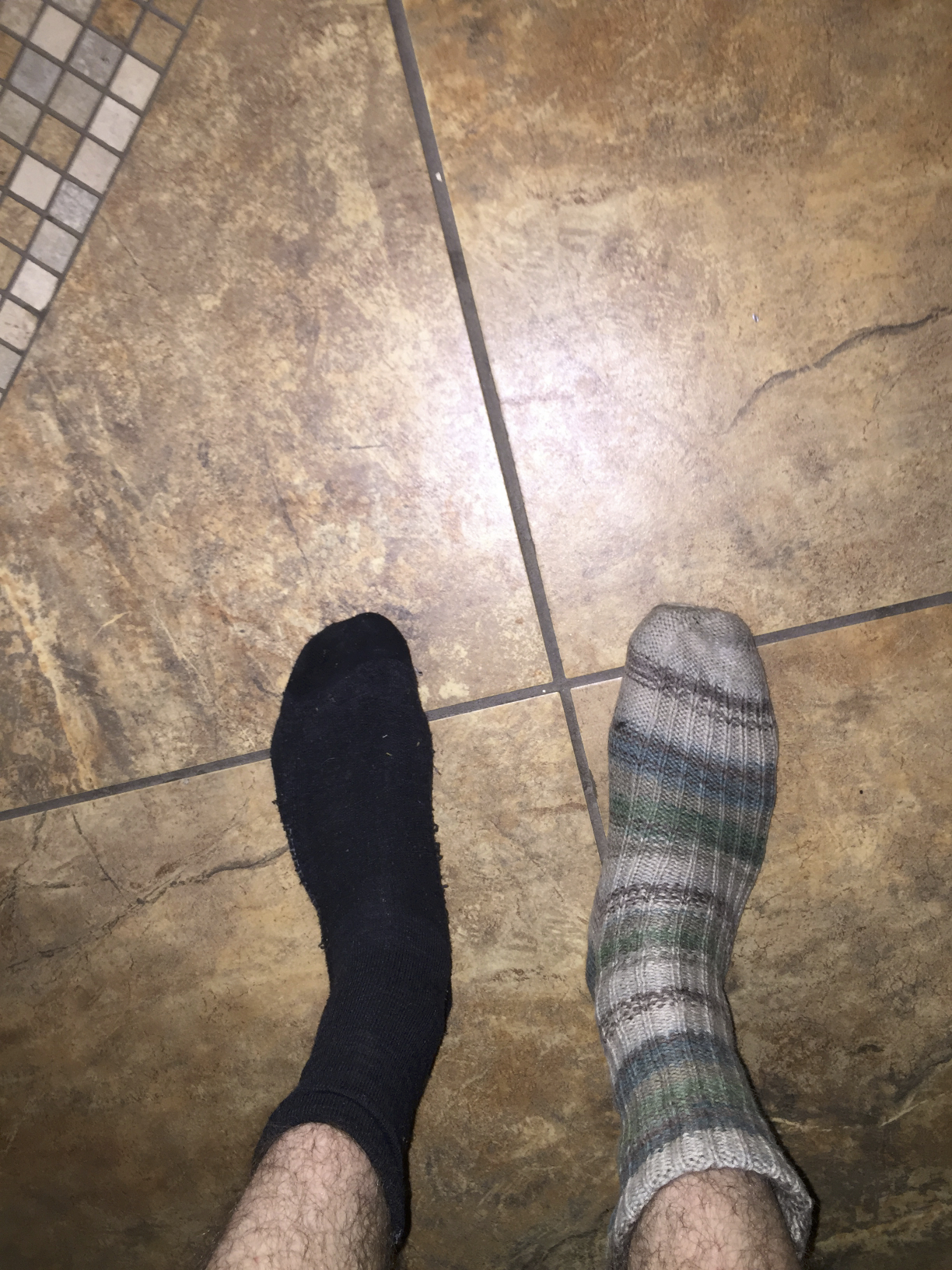 This is how I live my life. No rules. There is no protocol to this life. Two socks different on the same guy is a reminder of how success is written by unwritten set of rules. 