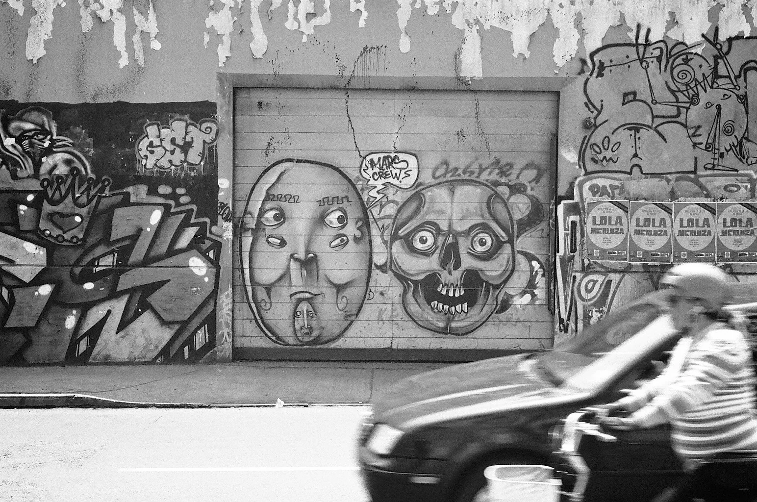 Somewhere in the street of Santiago, Chile