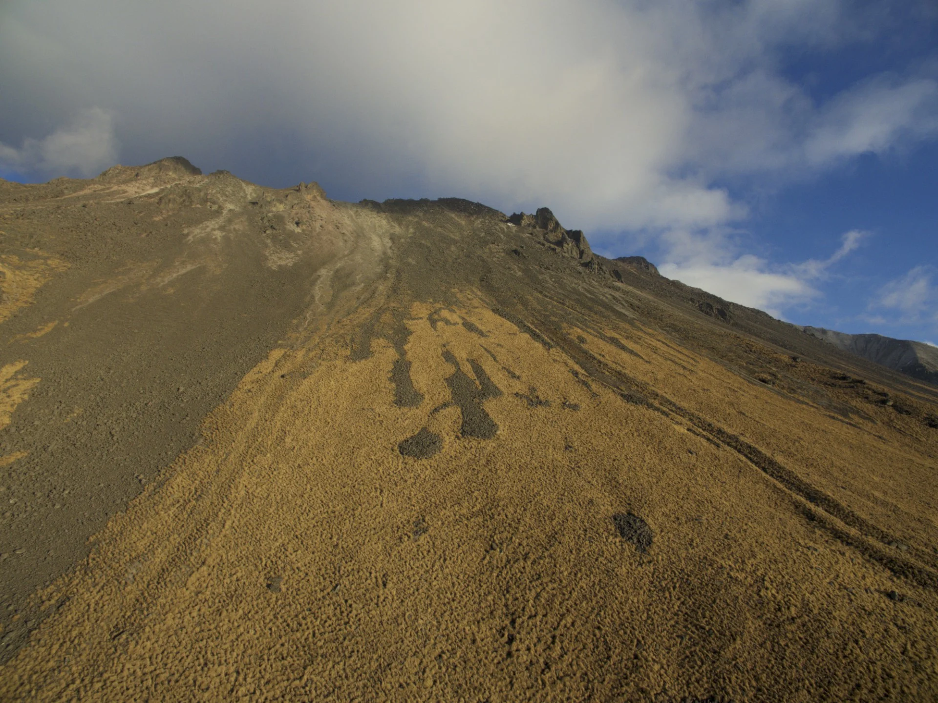 Nevado of Toluca, fourth highest volcanoe in Mexico. 