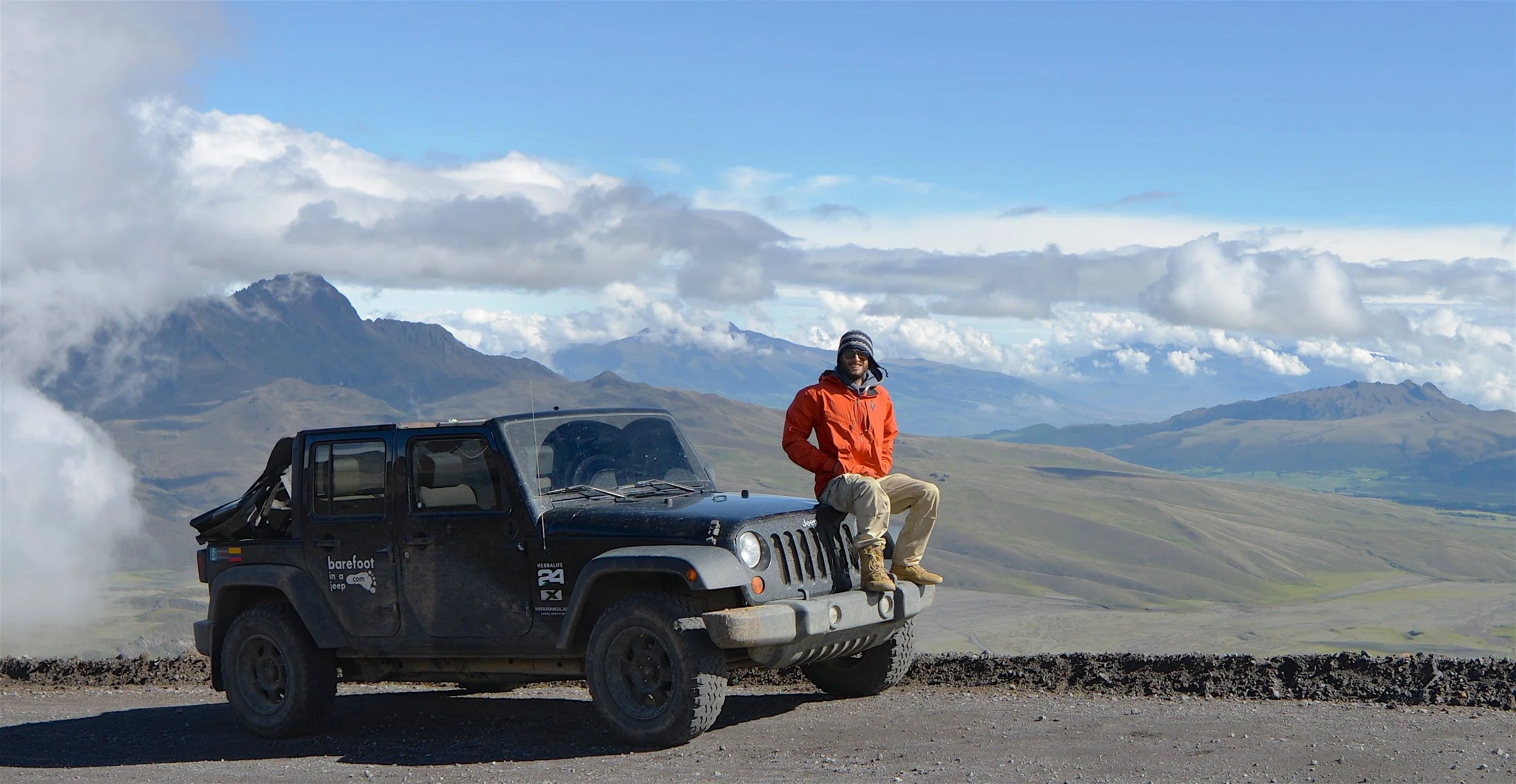 On Cotopaxi ! Second highest volcano in Ecuador