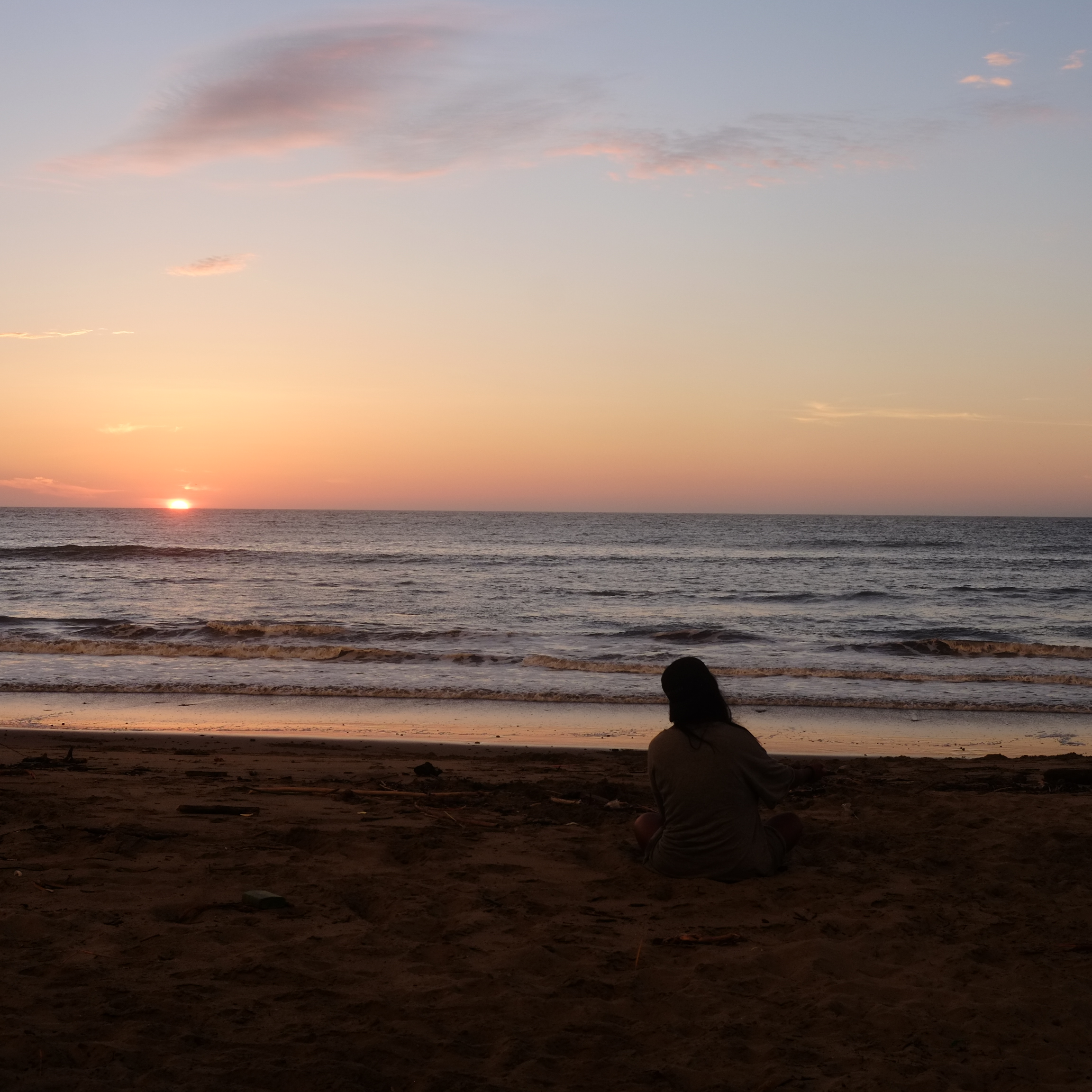Gisella at the Sunset.