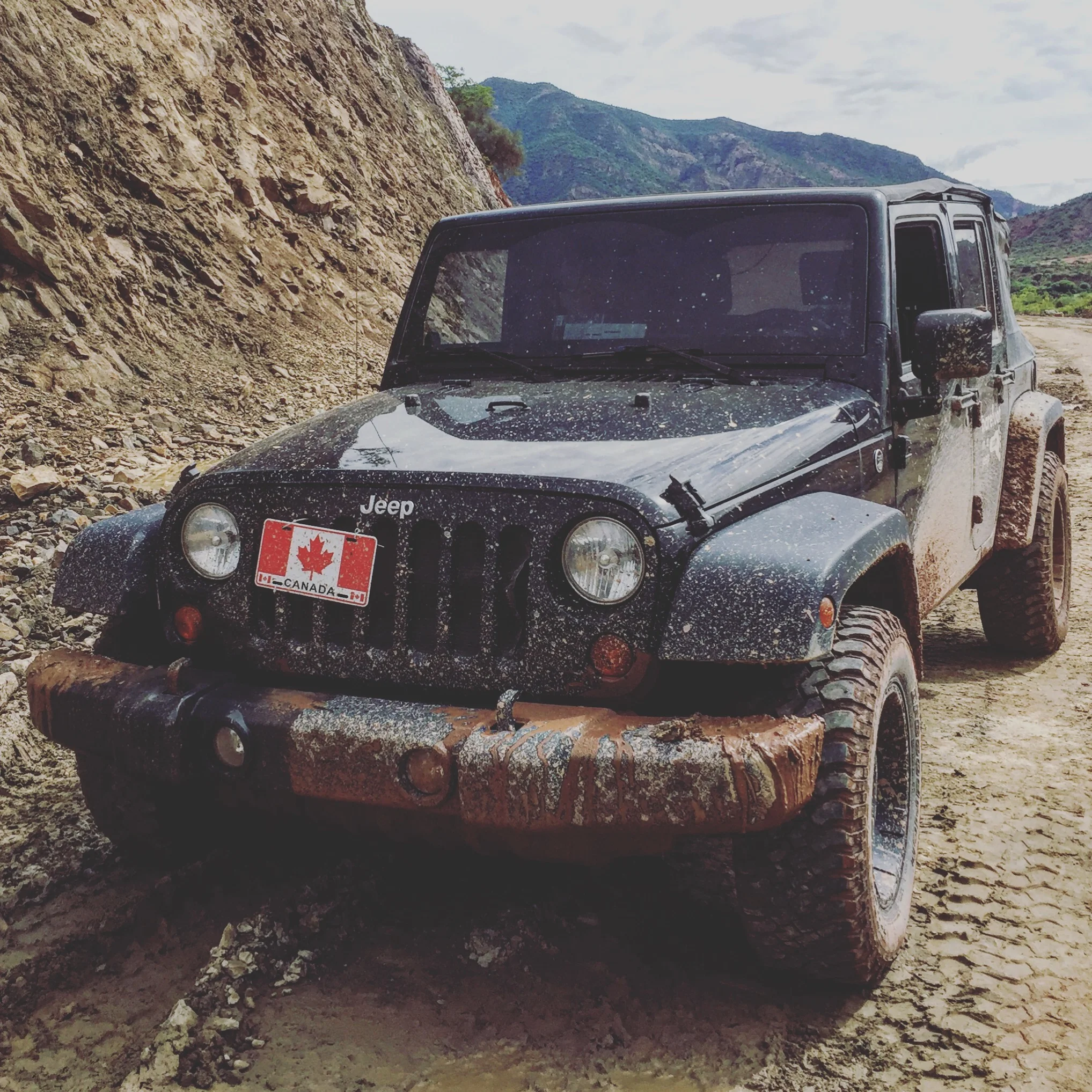 After some time on the highway...