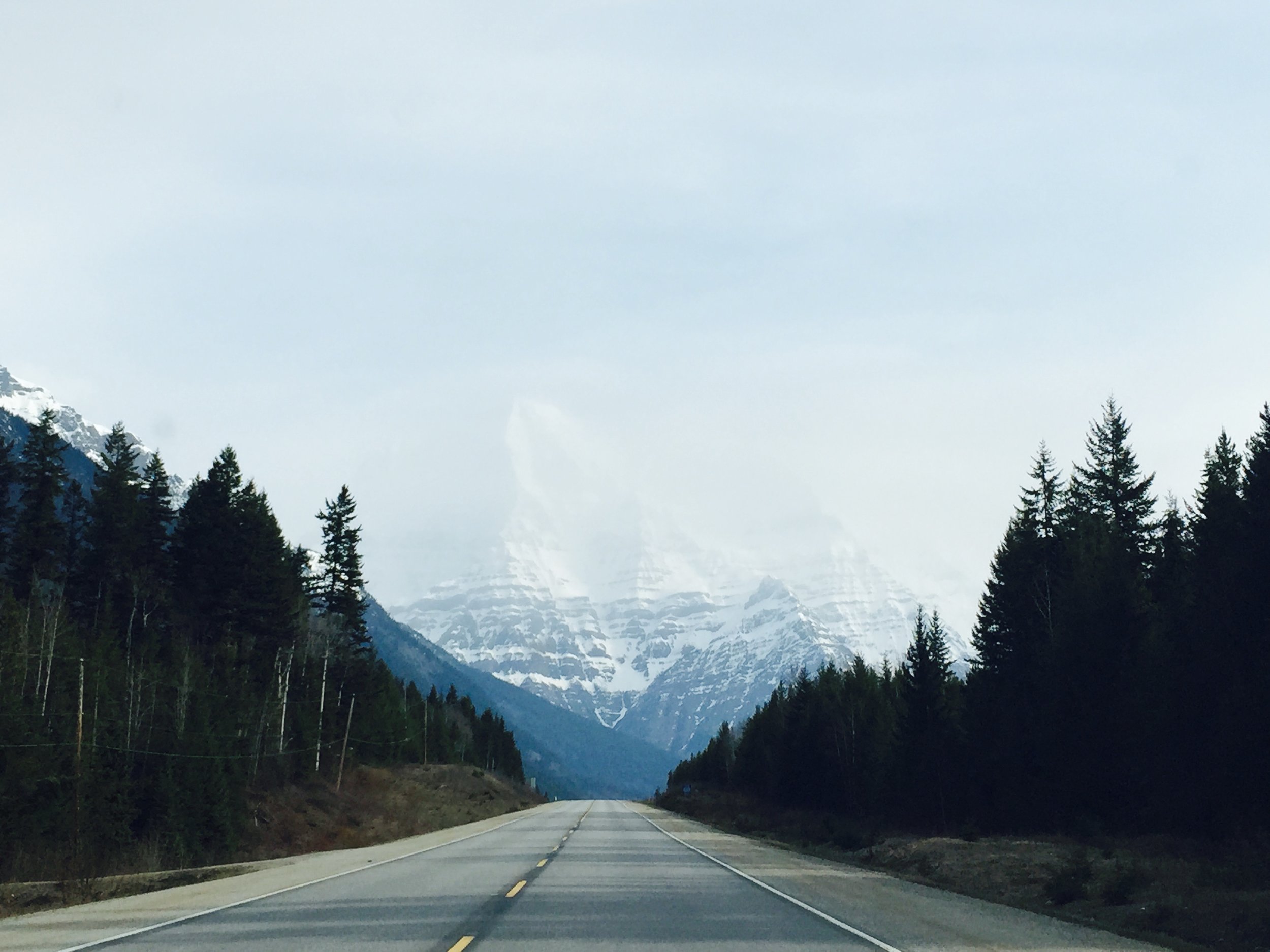 Mount Robson, in Alberta.