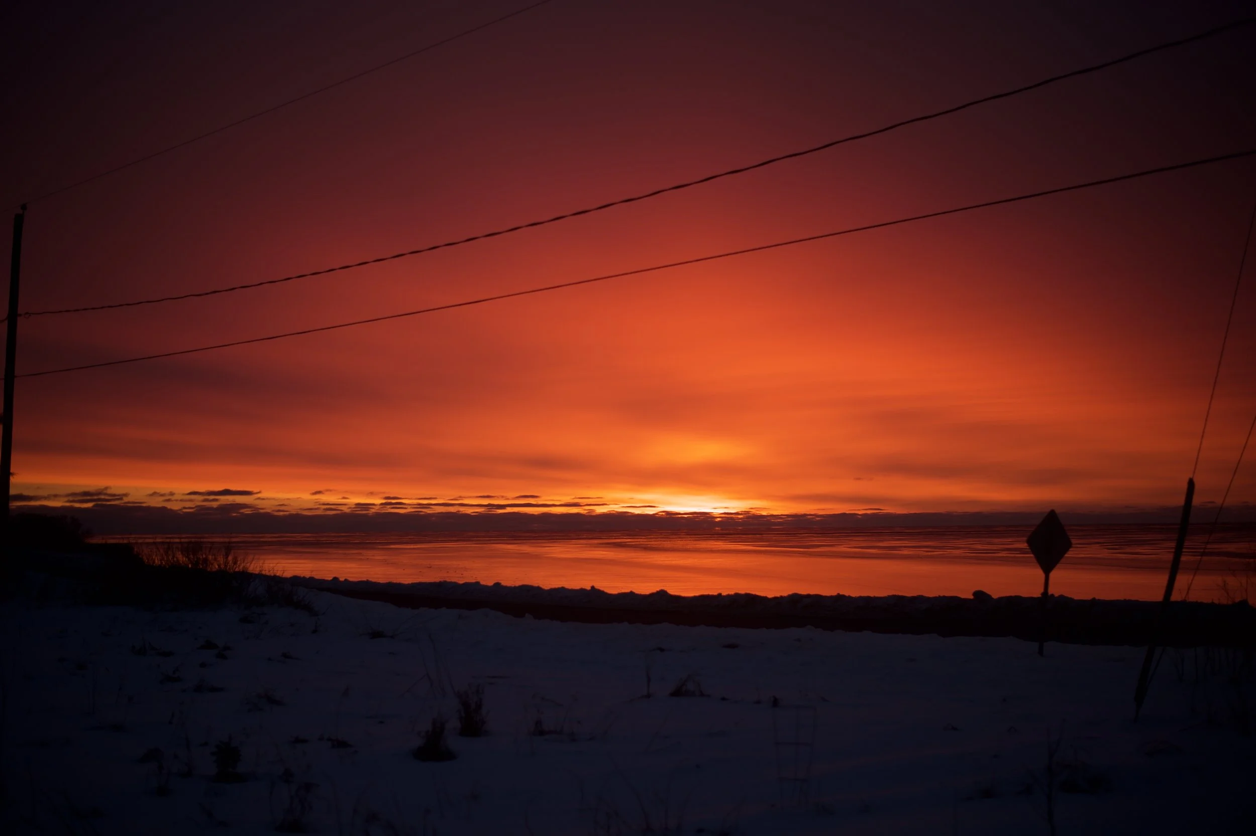 Sunrise in Gaspesie, a hidden gem of Canada.