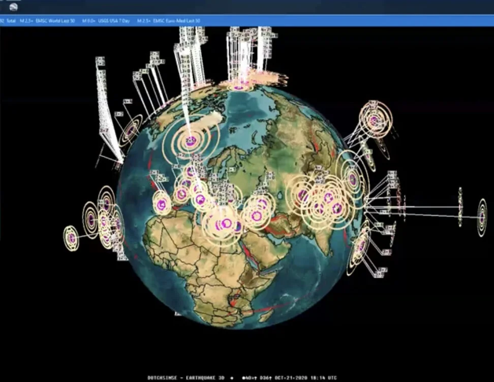 Earthquakes and the silence in mainstream media.