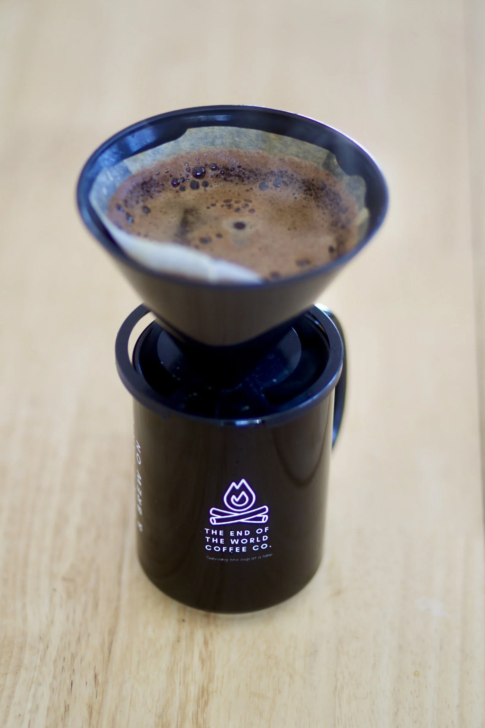 New mugs for The End of The World Coffee Co.!